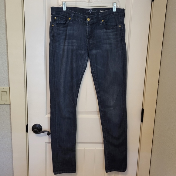 7 For All Mankind | Roxanne dark wash denim - Picture 1 of 5